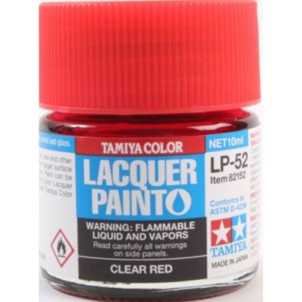 TAMIYA 田宮模型 硝基漆 LP-052 透明紅 TAMIYA,田宮模型,硝基漆,LP-052,透明紅,