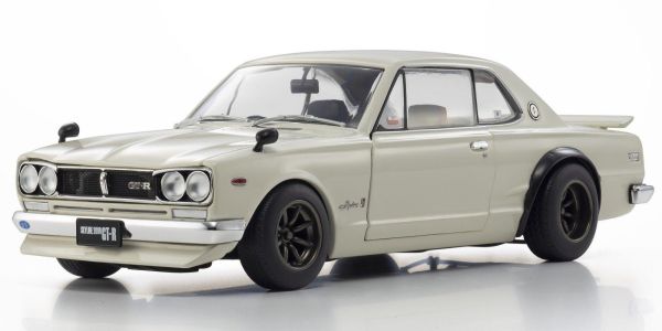 (預購) KYOSHO 京商 1/18 日產 Nissan Skyline 2000 GT-R KPGC10 Silver/White 分別販售 20261029 KYOSHO 京商 1/18 日產 Nissan Skyline 2000 GT-R KPGC10 Silver/White 分別販售