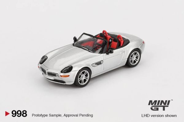 MINIGT 1/64 寶馬 BMW Z8 Silver MGT00998-L MINIGT 1/64 寶馬 BMW Z8 Silver MGT00998-L