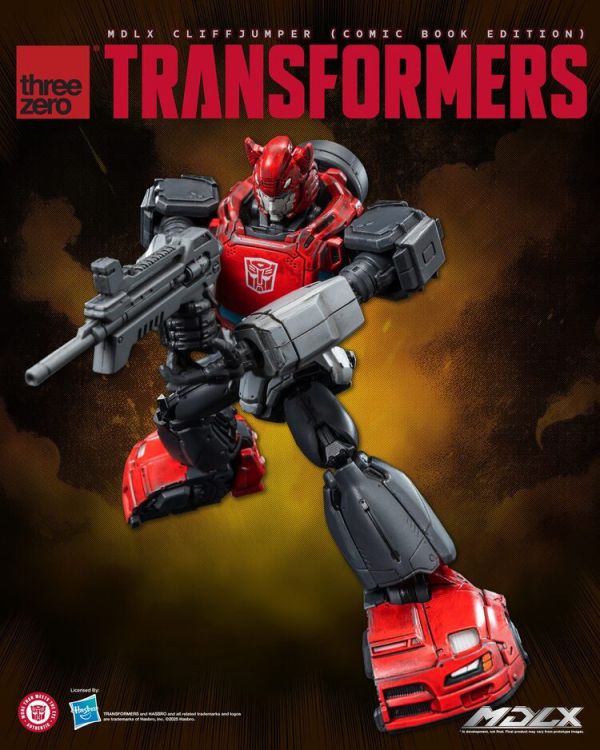 (預購) threezero MDLX 變形金剛 躍崖者 (漫畫版) 12cm 可動完成品 20251118 (預購) threezero MDLX 變形金剛 躍崖者 (漫畫版) 12cm 可動完成品 20251118
