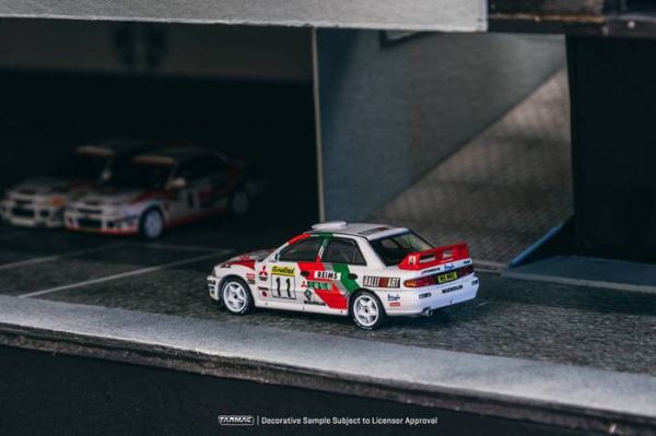 TARMAC WORKS 1/64 三菱 Mitsubishi Lancer Evolution II EVO二代 蒙地卡羅拉力賽1995 參賽車 T64G-049-95MCR11 TARMAC WORKS 1/64 三菱 Mitsubishi Lancer Evolution II EVO二代 蒙地卡羅拉力賽1995 參賽車 T64G-049-95MCR11