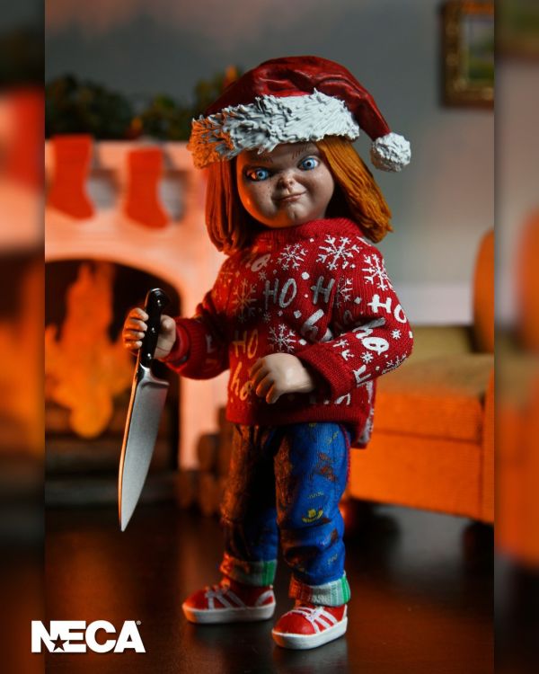 NECA 4吋 終極恰吉 節日版 可動完成品 NECA 4吋 終極恰吉 節日版 可動完成品