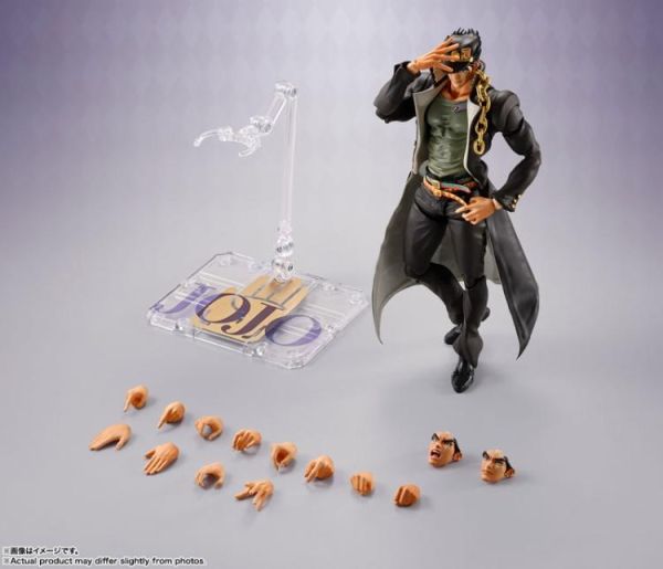 (預購) [再販] BANDAI S.H.F JoJo的奇妙冒險第三部星塵遠征軍 空條承太郎 可動完成品 20260609 [再販] BANDAI S.H.F JoJo的奇妙冒險第三部星塵遠征軍 空條承太郎 可動完成品