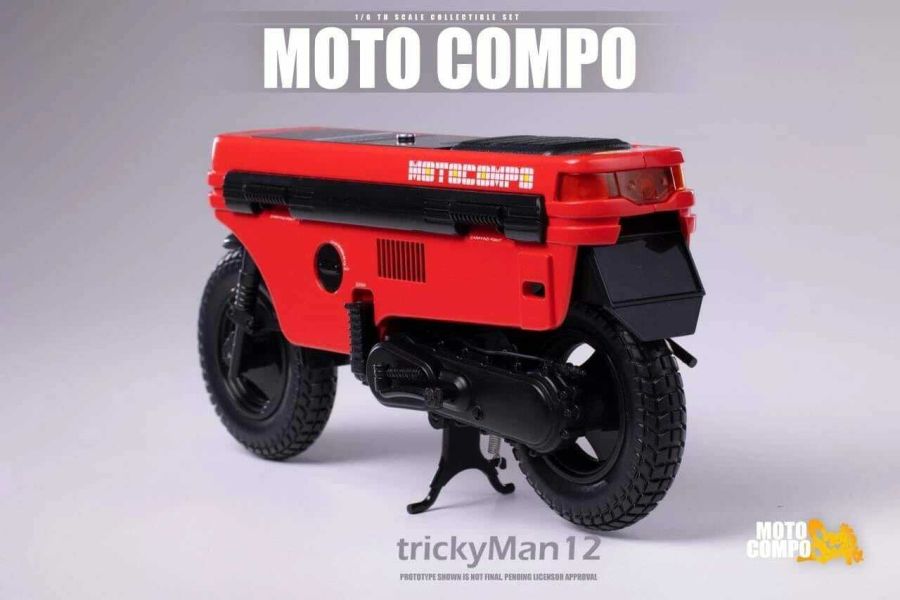 TrickyMan12 1/6 HONDA MOTO COMPO trunk bike CITY後車廂折疊機車 20x18公分 三色 分別販售 TrickyMan12 1/6 HONDA MOTO COMPO trunk bike CITY後車廂折疊機車 20x18公分 三色 分別販售