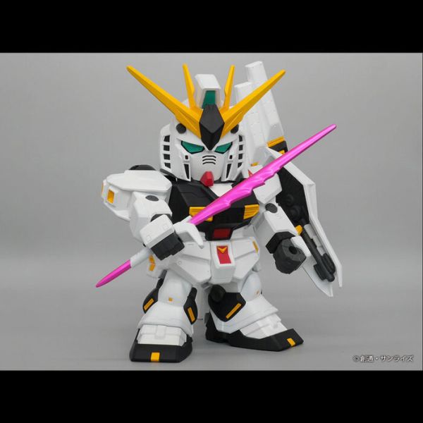 PLEX 機動戰士鋼彈 RX-93 Nu Gundam Nu鋼彈 SD鋼彈 大軟膠 PLEX 機動戰士鋼彈 RX-93 Nu Gundam Nu鋼彈 SD鋼彈 大軟膠