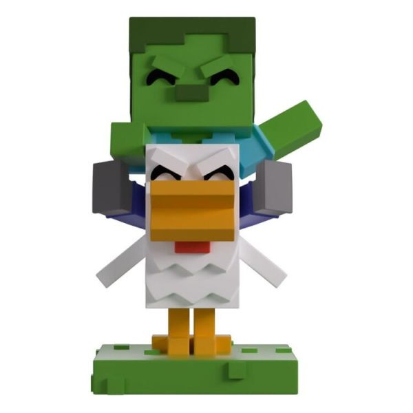 (預購) Youtooz Minecraft 雞騎士 Chicken Jockey 4.5吋 搪膠公仔 (預購) Youtooz Minecraft 雞騎士 Chicken Jockey 4.5吋 搪膠公仔