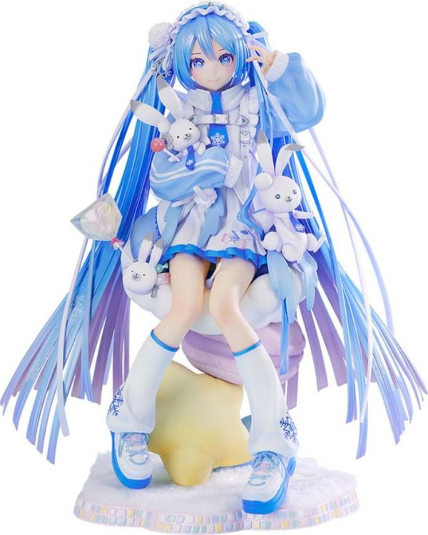 (預購) Good Smile 1/7 初音未來 雪未來 Yukiiro Pop Ver. PVC完成品 20260315 Good Smile 1/7 初音未來 雪未來 Yukiiro Pop Ver. PVC完成品