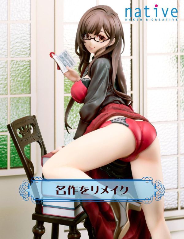 (預購) [18禁商品] Native 1/7 新裝版：文學少女 完成品 20260917 [18禁商品] Native 1/7 新裝版：文學少女 完成品