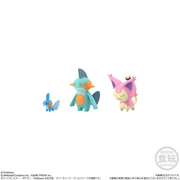 (預購) BANDAI 精靈寶可夢 SCALE WORLD 豐緣地區 水躍魚＆沼躍魚＆向尾喵 20260826 BANDAI 精靈寶可夢 SCALE WORLD 豐緣地區 水躍魚＆沼躍魚＆向尾喵
