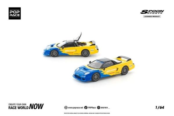 (預購) POP RACE 1/64 本田 HONDA NSX-R SPOON PR640299 20260423 POP RACE 1/64 本田 HONDA NSX-R SPOON PR640299