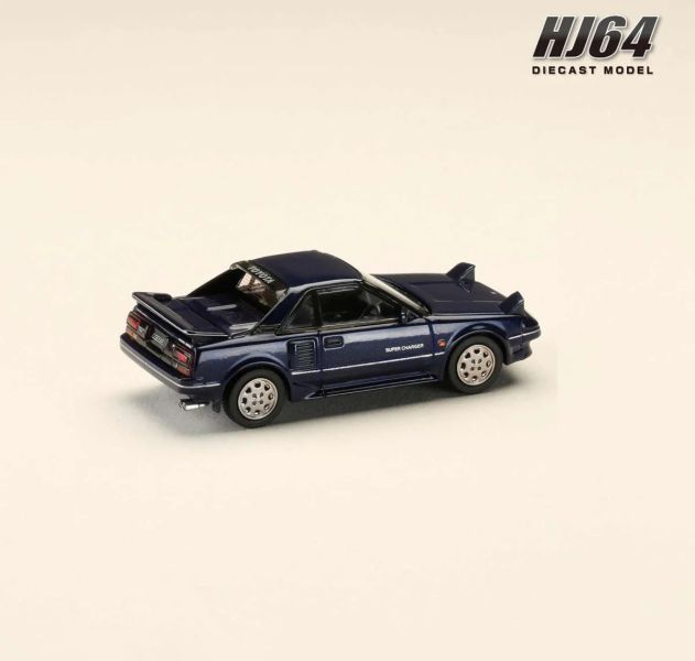 Hobby JAPAN 1/64 豐田 Toyota MR2 1600G-LIMITED SUPER CHARGER 1986 雲母藍 Hobby JAPAN 1/64 豐田 Toyota MR2 1600G-LIMITED SUPER CHARGER 1986 雲母藍
