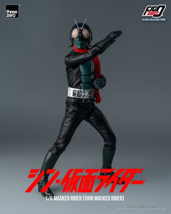 threezero FigZero 1/6 新假面騎士 假面騎士 可動完成品 threezero FigZero 1/6 新假面騎士 假面騎士 可動完成品