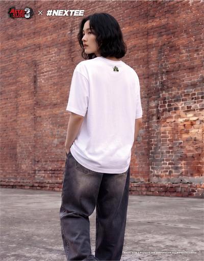 NEXTee 合金彈頭MetalSlug Eri/Fio 短袖T恤 黑&白 分別販售 NEXTee 合金彈頭MetalSlug Eri/Fio 短袖T恤 黑&白 分別販售