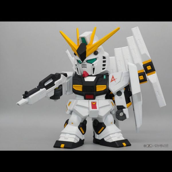 PLEX 機動戰士鋼彈 RX-93 Nu Gundam Nu鋼彈 SD鋼彈 大軟膠 PLEX 機動戰士鋼彈 RX-93 Nu Gundam Nu鋼彈 SD鋼彈 大軟膠