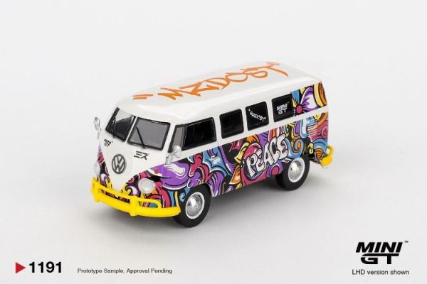 (預購) [吊卡版] MINIGT 1/64 福斯 Volkswagen T1 Microbus Mizu Design LHD MGT01191-BL 20260129 [吊卡版] MINIGT 1/64 福斯 Volkswagen T1 Microbus Mizu Design LHD MGT01191-BL
