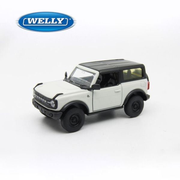 (預購) WELLY 4.75吋 福特 2023 Ford Bronco Black Diamond 越野休旅車模型 43840CW(米白色) 20260915 WELLY 4.75吋 福特 2023 Ford Bronco Black Diamond 越野休旅車模型 43840CW(米白色)