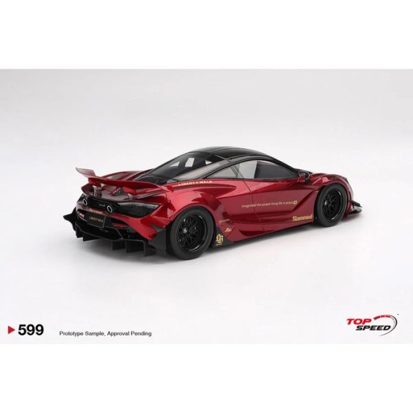 TOP SPEED 1/18 麥拉倫 McLaren 720S LB Works Gem Red TS0599 TOP SPEED 1/18 麥拉倫 McLaren 720S LB★Works Gem Red TS0599