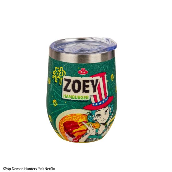 KPOP 獵魔女團 Demon Hunters 精巧保溫旅行杯 HUNTR/X 女團 Zoey Hamburger Ver. KPOP 獵魔女團 Demon Hunters 精巧保溫旅行杯 HUNTR/X 女團 Zoey Hamburger Ver.