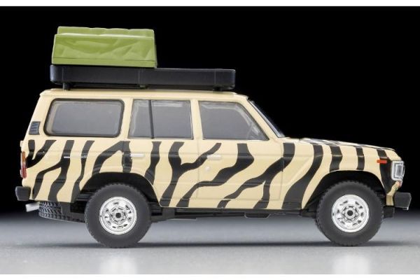 (預購) Tomytec 1/64 KAIYODO x TLV Diocolle 64 # Car Snap 31a Safari 3 w/ Toyota LACD CRUISER 60 20260301 Tomytec 1/64 KAIYODO x TLV Diocolle 64 # Car Snap 31a Safari 3 w/ Toyota LACD CRUISER 60