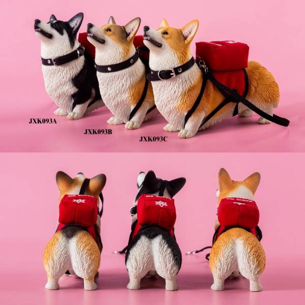 JXK 1/6 換頭柯基 動物系列 塗裝完成品 全3種 分別販售 JXK,1/6,換頭柯基,動物系列,塗裝完成品,全3種,分別販售,