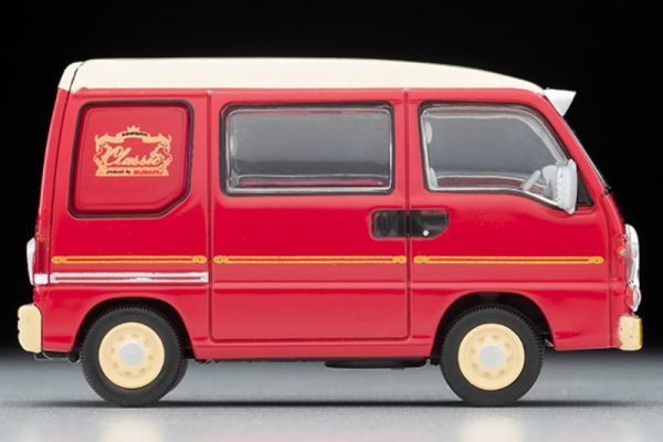 TOMYTEC LV-N249b Subaru Sambar Dias Classic Red/White 迷你車  TOMYTEC,LV-N249b,Subaru Sambar Dias Classic Red/White,迷你車,