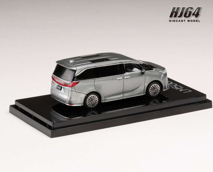 Hobby JAPAN 1/64 凌志 LEXUS LM500h 左駕四座 鈦金銀 Hobby JAPAN 1/64 凌志 LEXUS LM500h 左駕四座 鈦金銀