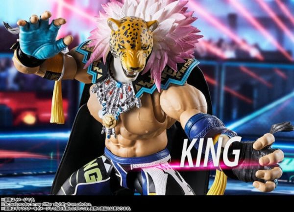 BANDAI S.H.Figuarts SHF 鐵拳8 豹王 KING 可動完成品 BANDAI S.H.Figuarts SHF 鐵拳8 豹王 KING 可動完成品