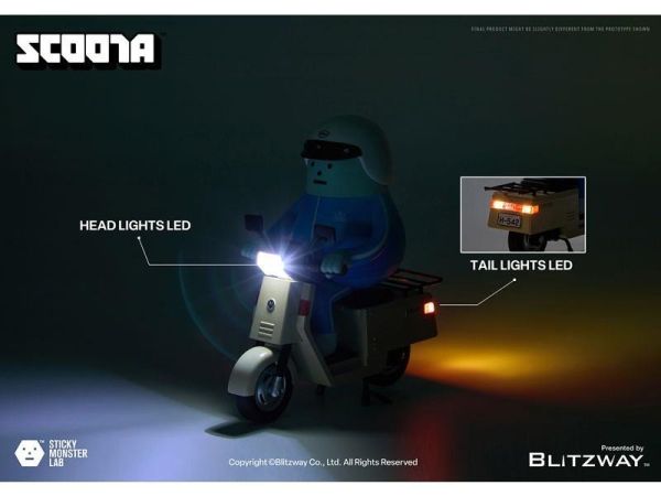 (預購) BLITZWAY SML 黏黏怪物研究所 VEHICLE MMC SCOOTA 完成品 20261124 BLITZWAY SML 黏黏怪物研究所 VEHICLE MMC SCOOTA 完成品