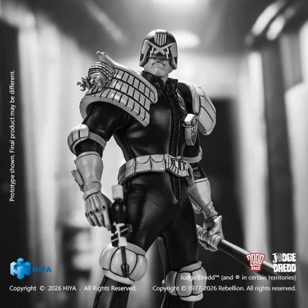 (預購) Hiya Toys E.S.S. 1/12 15cm 超時空戰警 判官爵德 黑白版 ESJ0163 可動完成品 20260825 Hiya Toys E.S.S. 1/12 15cm 超時空戰警 判官爵德 黑白版 ESJ0163 可動完成品