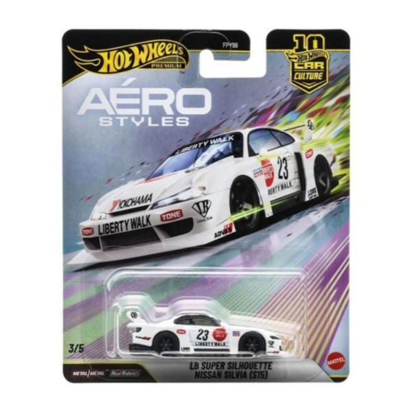 (預購) Hot Wheels風火輪 HW 汽車文化 Aero Styles LB Super Silhouette 日產 Silvia（S15） 20260906 Hot Wheels風火輪 HW 汽車文化 Aero Styles LB Super Silhouette 日產 Silvia（S15）