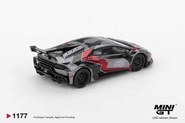 (預購) MINIGT 1/64 LB WORKS 藍寶堅尼 Lamborghini Huracán GT RONIN LHD MGT01177-L 20251225 MINIGT 1/64 LB WORKS 藍寶堅尼 Lamborghini Huracán GT RONIN LHD MGT01177-L