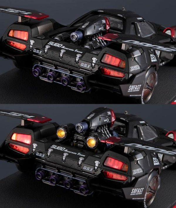(預購) THREEZERO x Megahouse HI-SPEC 閃電霹靂車 阿斯拉 G.S.X 黑色限定 35周年紀念 可動完成品 THREEZERO x Megahouse HI-SPEC 閃電霹靂車 阿斯拉 G.S.X 黑色限定 35周年紀念 可動完成品