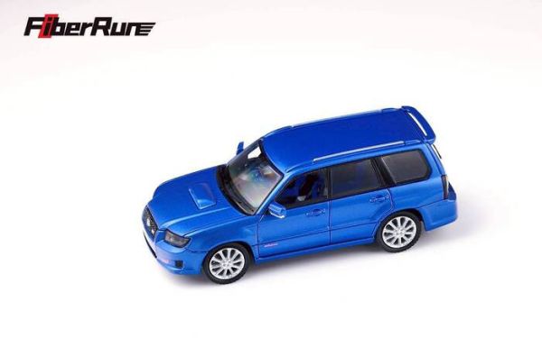 Fiberrun 1/64 速霸陸 SUBARU Forester SG9 藍色 Fiberrun 1/64 速霸陸 SUBARU Forester SG9 藍色