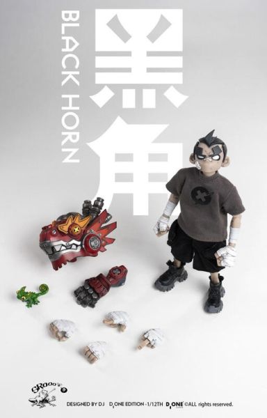 D ONE 1/12 龍年限定 循環漫畫 黑角 可動完成品 D ONE 1/12 龍年限定 循環漫畫 黑角 可動完成品
