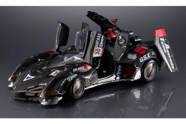 (預購) THREEZERO x Megahouse HI-SPEC 閃電霹靂車 阿斯拉 G.S.X 黑色限定 35周年紀念 可動完成品 THREEZERO x Megahouse HI-SPEC 閃電霹靂車 阿斯拉 G.S.X 黑色限定 35周年紀念 可動完成品