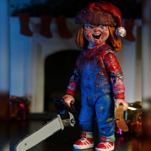 NECA 4吋 終極恰吉 節日版 可動完成品 NECA 4吋 終極恰吉 節日版 可動完成品