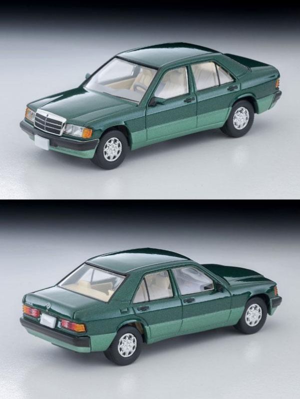 (預購) TOMYTEC 1/64 LV-N77d 賓士 1992 Mercedes-Benz 190E (Green) 20260827 TOMYTEC 1/64 LV-N77d 賓士 1992 Mercedes-Benz 190E (Green)