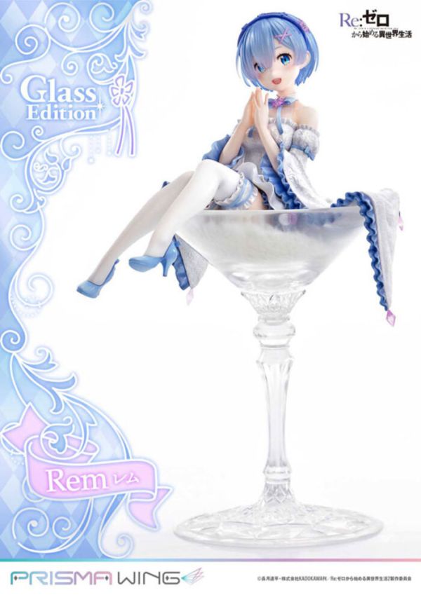 Prime 1 Studio 1/7 PRISMA WING Re:從零開始的異世界生活 雷姆 玻璃高腳杯 PVC完成品 Prime 1 Studio 1/7 PRISMA WING Re:從零開始的異世界生活 雷姆 玻璃高腳杯 PVC完成品