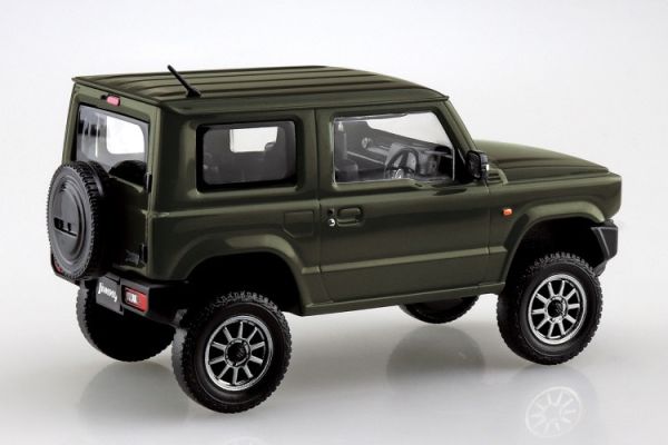 (預購) Aoshima 青島 樂Pla Snap Kit 09CU-JG  Jimny JB64 客製輪 叢林綠 組裝模型 20251104 Aoshima 青島 樂Pla Snap Kit 09CU-JG  Jimny JB64 客製輪 叢林綠 組裝模型