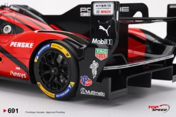 (預購) TopSpeed 1/18 保時捷 Porsche 963 #7 Porsche Penske Motorsport 2025 IMSA Daytona 24 Hrs Winner TS0691 20260323 TopSpeed 1/18 保時捷 Porsche 963 #7 Porsche Penske Motorsport 2025 IMSA Daytona 24 Hrs Winner TS0691