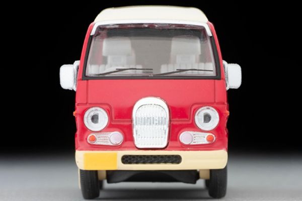TOMYTEC LV-N249b Subaru Sambar Dias Classic Red/White 迷你車  TOMYTEC,LV-N249b,Subaru Sambar Dias Classic Red/White,迷你車,