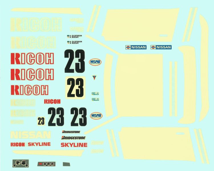 1/24 RICOH NISSAN SKYLINE GTS-R R31 Gr.A 1988 FUJIMI ID313 富士美 組裝模型 FUJIMI,1/24,RS,BMW,325i,VW,GOLF,GTI,三菱,STARION,1985,SUBARU,IMPREZA,WRX,HONDA,CR-Z