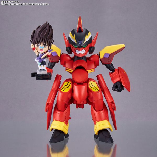 BANDAI TINY SESSION 超時空要塞7 VF-19改 火焰女武神 with 熱氣巴薩拉 BANDAI TINY SESSION 超時空要塞7 VF-19改 火焰女武神 with 熱氣巴薩拉