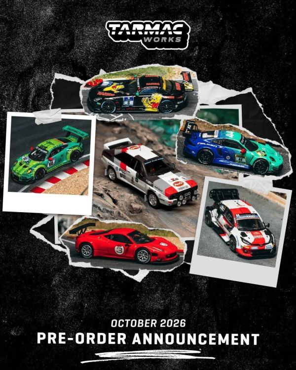 (預購) TARMAC WORKS 1/64 保時捷 HOBBY64 Porsche 911 GT3 R Nürburgring 24h 2018 Winner 20261108 TARMAC WORKS 1/64 保時捷 HOBBY64 Porsche 911 GT3 R Nürburgring 24h 2018 Winner