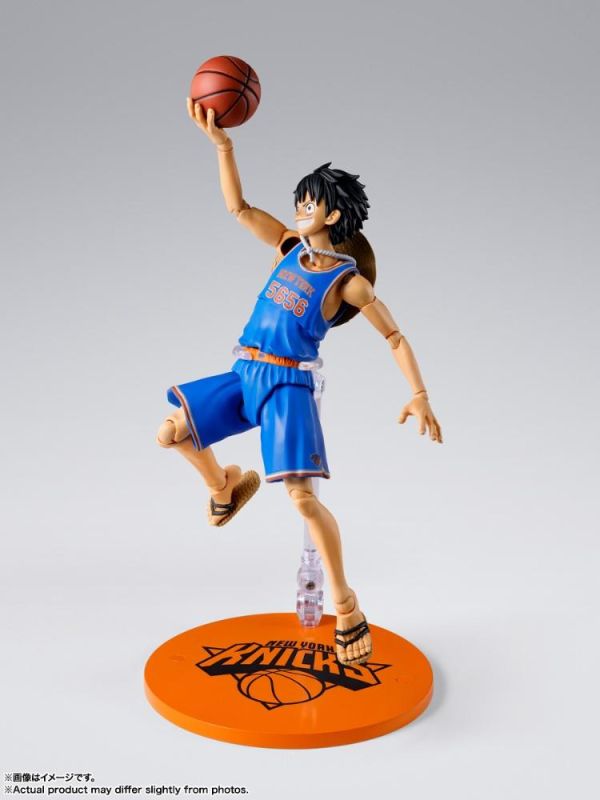 (預購) BANDAI S.H.Figuarts SHF 航海王 ONE PIECE×NBA 魯夫 KNICKS ver. 可動完成品 20260401 BANDAI S.H.Figuarts SHF 航海王 ONE PIECE×NBA 魯夫 KNICKS ver. 可動完成品