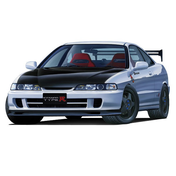 1/24 Spoon Integra TypeR DC2 付 GT-W 大尾翼 FUJIMI ID333 富士美 組裝模型 FUJIMI,1/24,RS,BMW,325i,VW,GOLF,GTI,三菱,STARION,1985,SUBARU,IMPREZA,WRX,HONDA,CR-Z