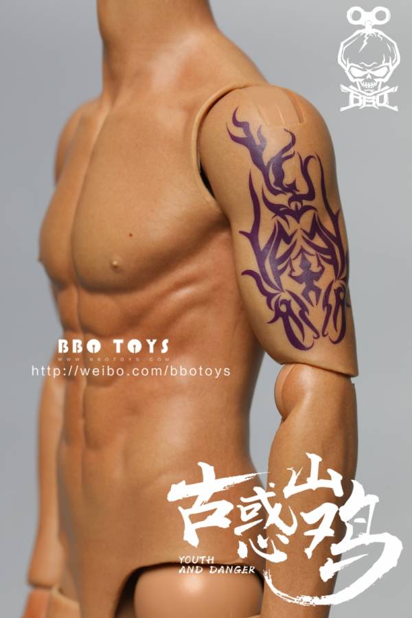 BBOTOYS 1/6 古惑系列 山雞 小春 GHZ02 雙頭雕雙素體 可動公仔 BBOTOYS,1/6,古惑系列,山雞,陳小春,GHZ02