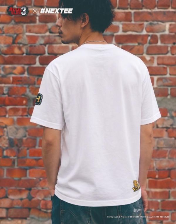 NEXTee 合金彈頭MetalSlug Hadouken 短袖T恤 黑&白 分別販售 NEXTee 合金彈頭MetalSlug Hadouken 短袖T恤 黑&白 分別販售