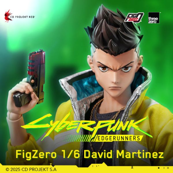 (預購) Threezero FigZero 1/6 電馭叛客：邊緣行者 大衛·馬丁尼茲 28cm 3Z04636W0 可動完成品 (預購) Threezero FigZero 1/6 電馭叛客：邊緣行者 大衛·馬丁尼茲 28cm 3Z04636W0 可動完成品