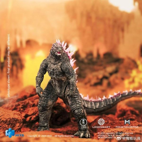(預購) [再販] Hiya Toys E.B.S. 無比例 18cm 哥吉拉與金剛:新帝國 哥吉拉 Evolved ver. EBG0412 可動完成品 20260817 [再販] Hiya Toys E.B.S. 無比例 18cm 哥吉拉與金剛:新帝國 哥吉拉 Evolved ver. EBG0412 可動完成品
